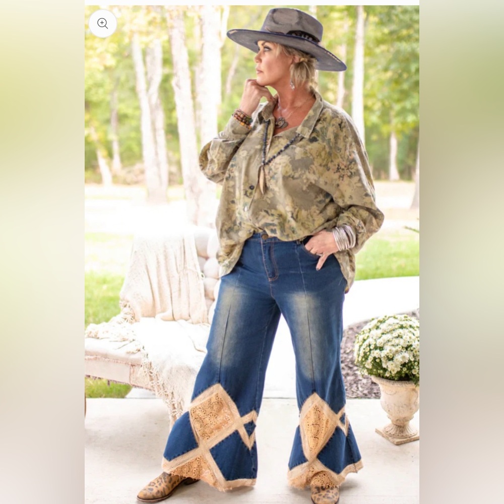 JADED GYPSY FEELING HIPPIE JEANS
